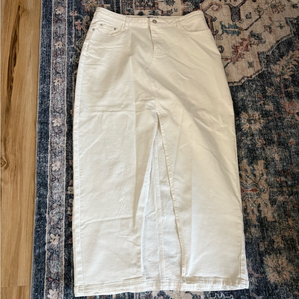 Princess Polly Maxi Skirt Denim